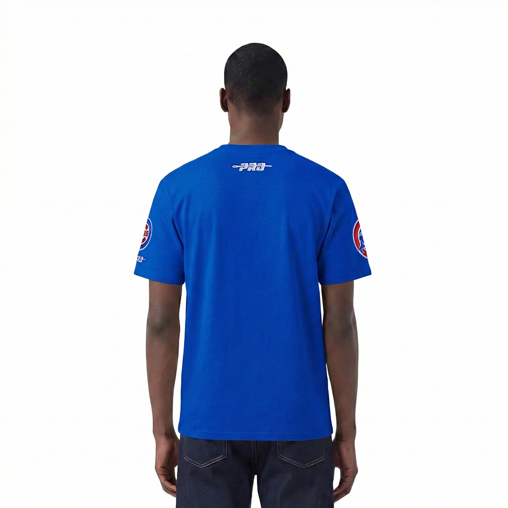 MLB CHICAGO CUBS CLASSIC CHENILLE MEN'S SJ TEE (ROYAL BLUE)