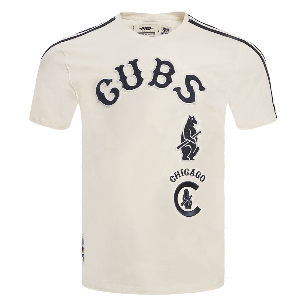 MLB CHICAGO CUBS RETRO CLASSIC MEN S STRIPED TOP EGGSHELL MIDNIGHT N Pro Standard