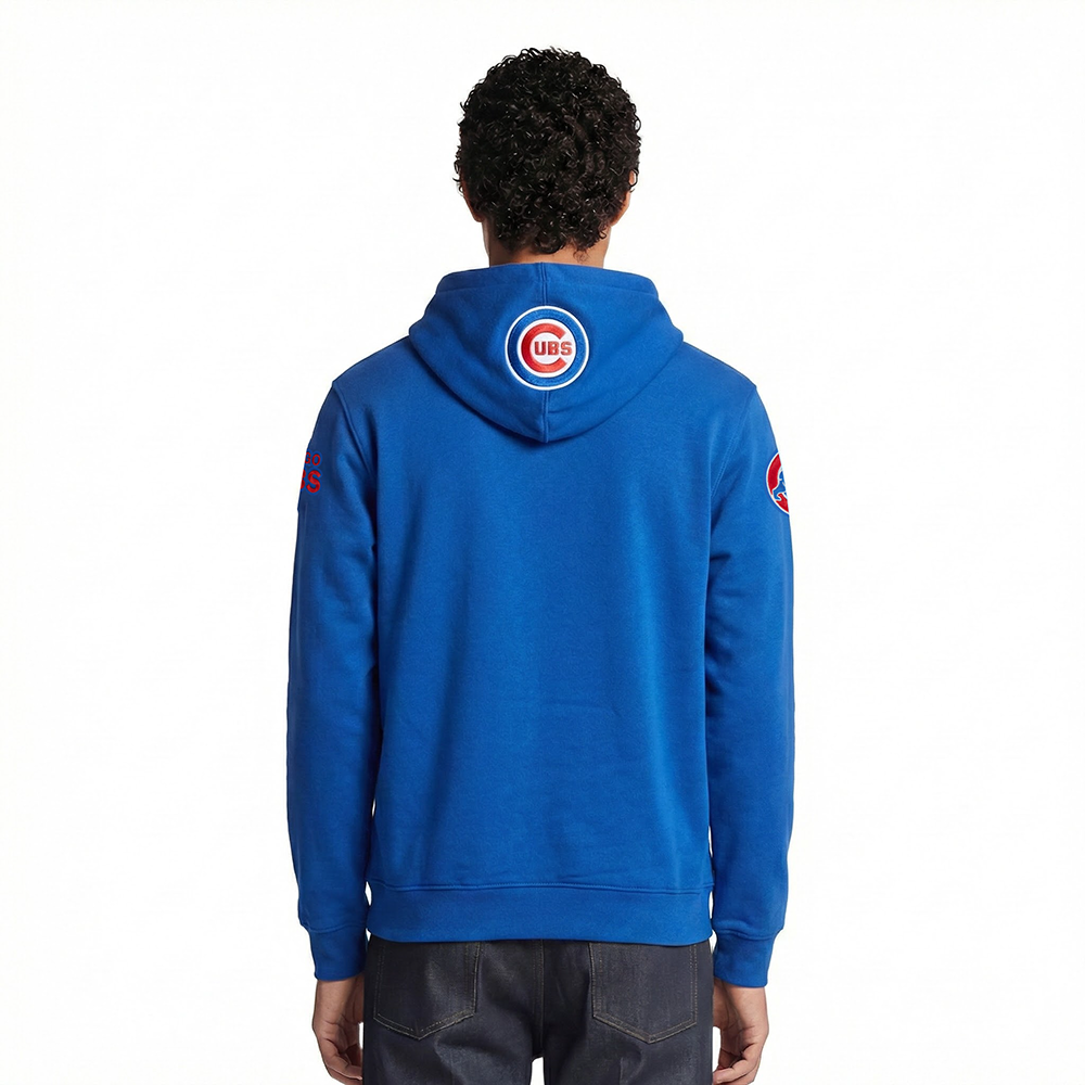 MLB CHICAGO CUBS CITY ARCH MEN'S FLC PO HOODIE (ROYAL BLUE)