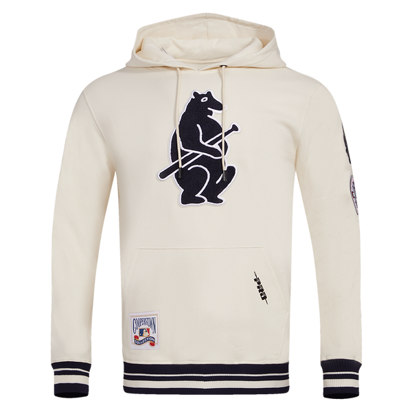 CHICAGO BEARS RETRO CLASSIC FLC PO HOODIE (EGGSHELL/ MIDNIGHT NAVY) – Pro  Standard