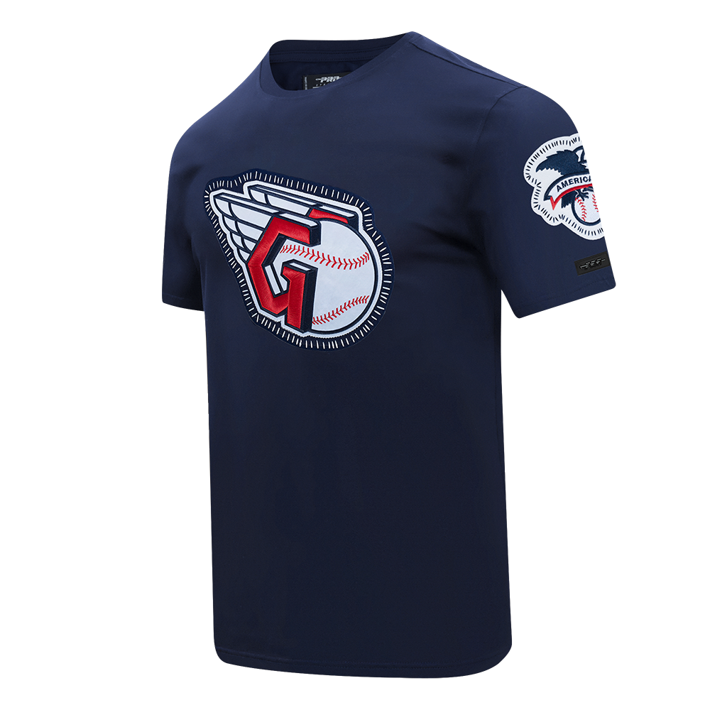 MLB CLEVELAND GUARDIANS DIY PICK STITCH MEN'S SJ TEE (MIDNIGHT NAVY)