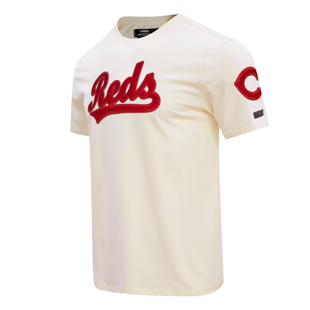 MLB CINCINNATI REDS TRIPLE TONAL SJ TEE (EGGSHELL)