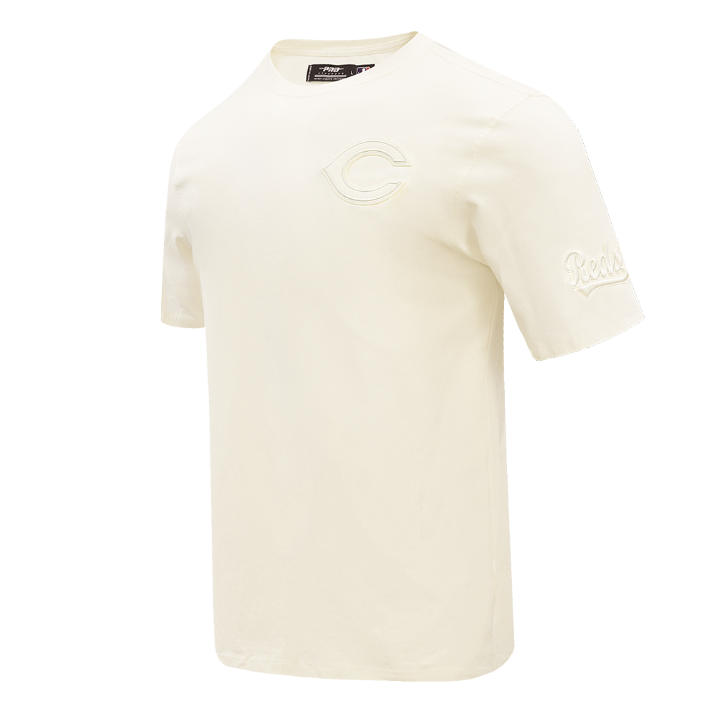 MLB CINCINNATI REDS NEUTRAL DROP SHOULDER MEN'S TOP (EGGSHELL)
