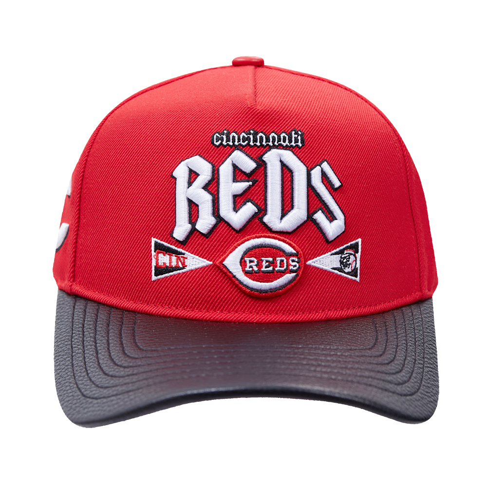 MLB CINCINNATI REDS CITY TOUR CURVED STRAPBACK HAT RED Pro Standard