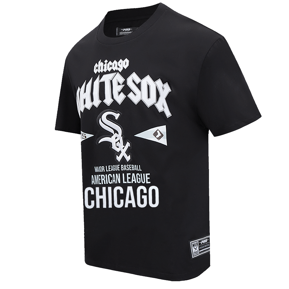 MLB CHICAGO WHITE SOX CITY TOUR CJ DROP SHOULDER TEE (BLACK)