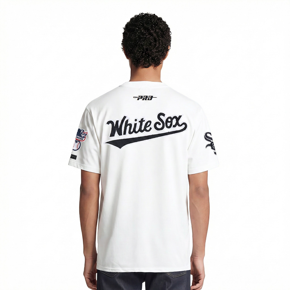MLB CHICAGO WHITE SOX CITY RANSOM MEN'S SINGLE JERSEY TEE (WHITE)