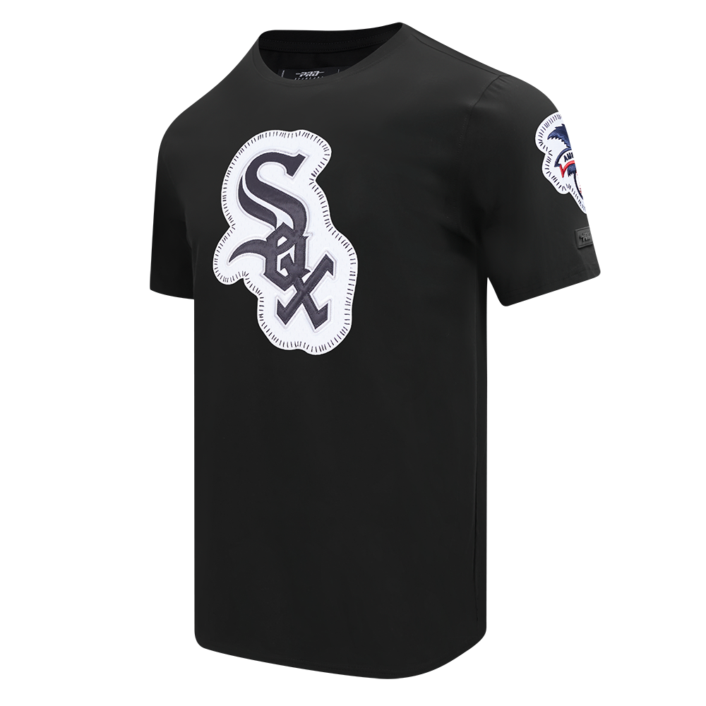 MLB CHICAGO WHITE SOX DIY PICK STITCH MEN'S SINGLE JERSEY TOP (BLACK)