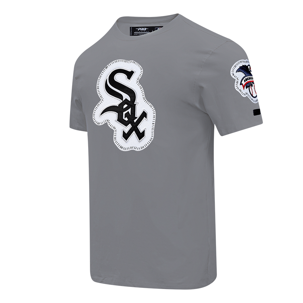 MLB CHICAGO WHITE SOX DIY PICK STITCH MEN'S SINGLE JERSEY TOP (GRAY)