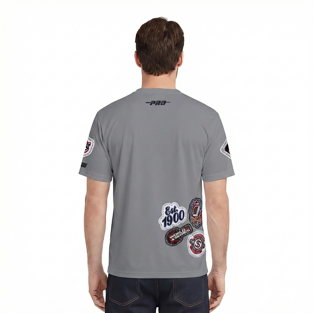 MLB CHICAGO WHITE SOX DIY PICK STITCH MEN'S SINGLE JERSEY TOP (GRAY)