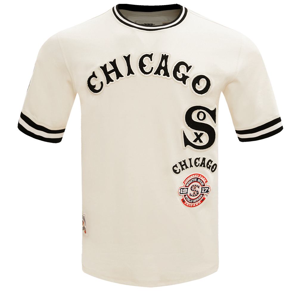MLB CHICAGO WHITE SOX RETRO CLASSIC MEN S TOP EGGSHELL BLACK