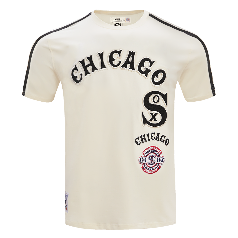 MLB CHICAGO WHITE SOX RETRO CLASSIC MEN'S STRIPED TOP (EGGSHELL/ BLACK)
