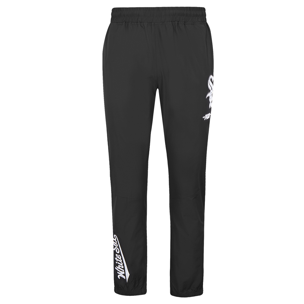MLB CHICAGO WHITE SOX CLASSIC WIND SUIT MEN'S WOVEN PANT (BLACK)