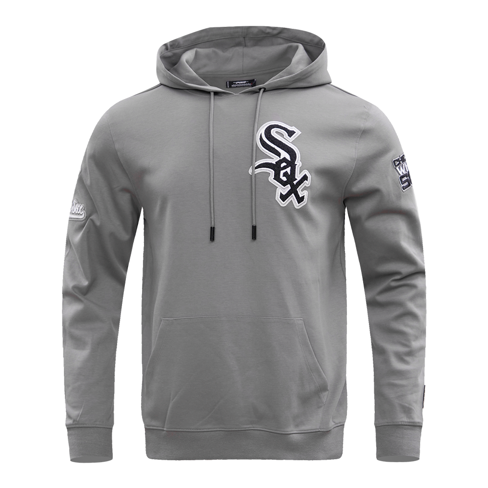 CHICAGO WHITE SOX CLASSIC CHENILLE DK PO HOODIE (GRAY)