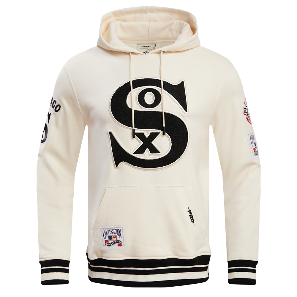 MLB CHICAGO WHITE SOX RETRO CLASSIC MEN'S PO HOODIE (EGGSHELL/BLACK ...