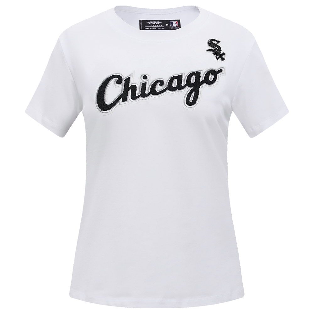 MLB CHICAGO WHITE SOX CLASSIC WOMEN'S SLIM FIT TEE (WHITE)