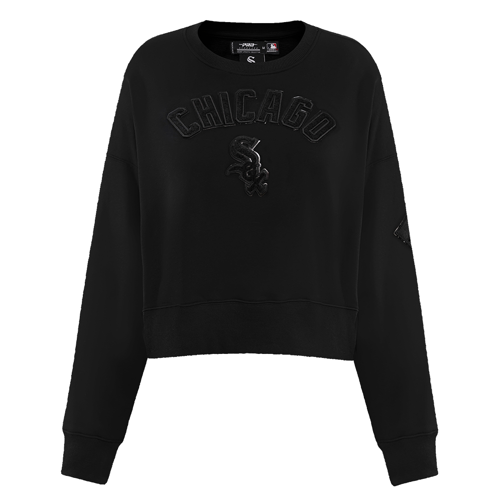 CHICAGO WHITE SOX TRIPLE BLACK FLC CREWNECK (TRIPLE BLACK)