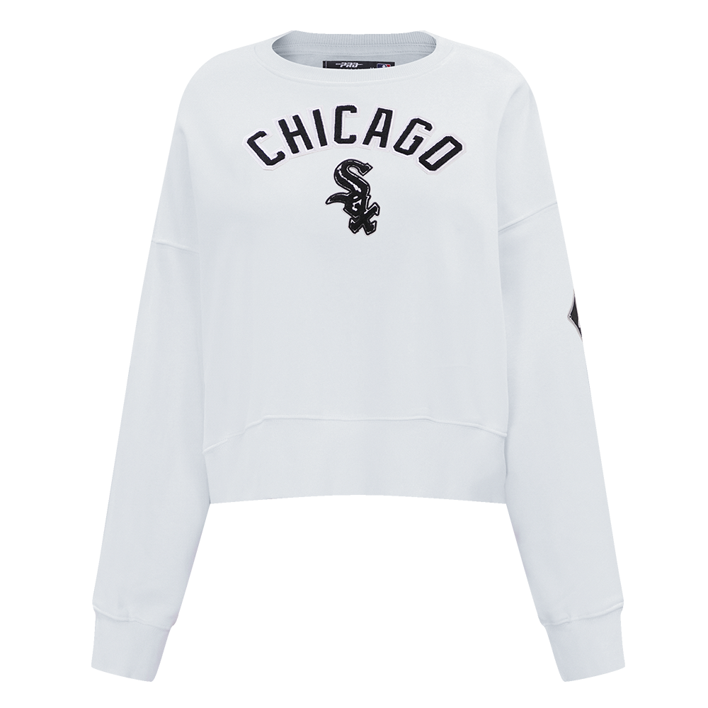 CHICAGO WHITE SOX CLASSIC FLC CREWNECK (WHITE)
