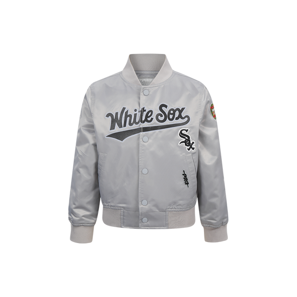 Pro Standard MLB Chicago White Sox Chenille Satin Jacket - Youth
