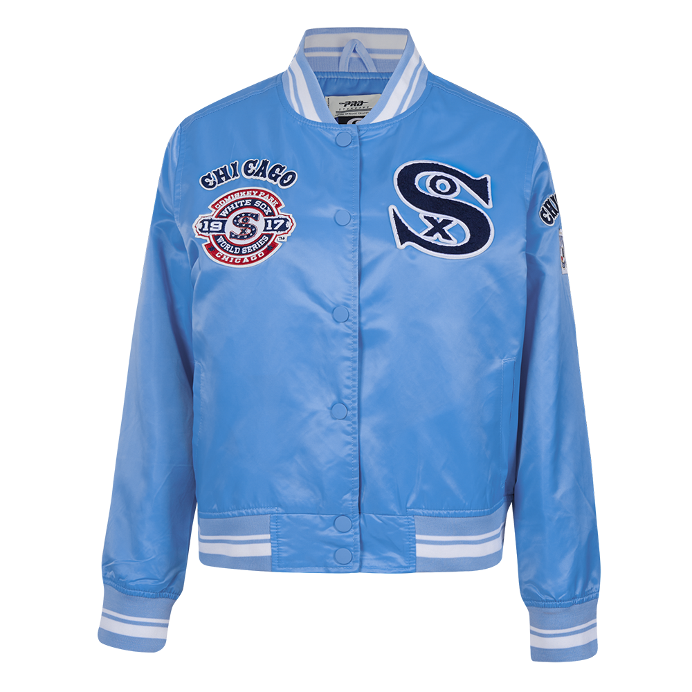MLB CHICAGO WHITE SOX RETRO CLASSIC WOMEN’S SATIN JACKET