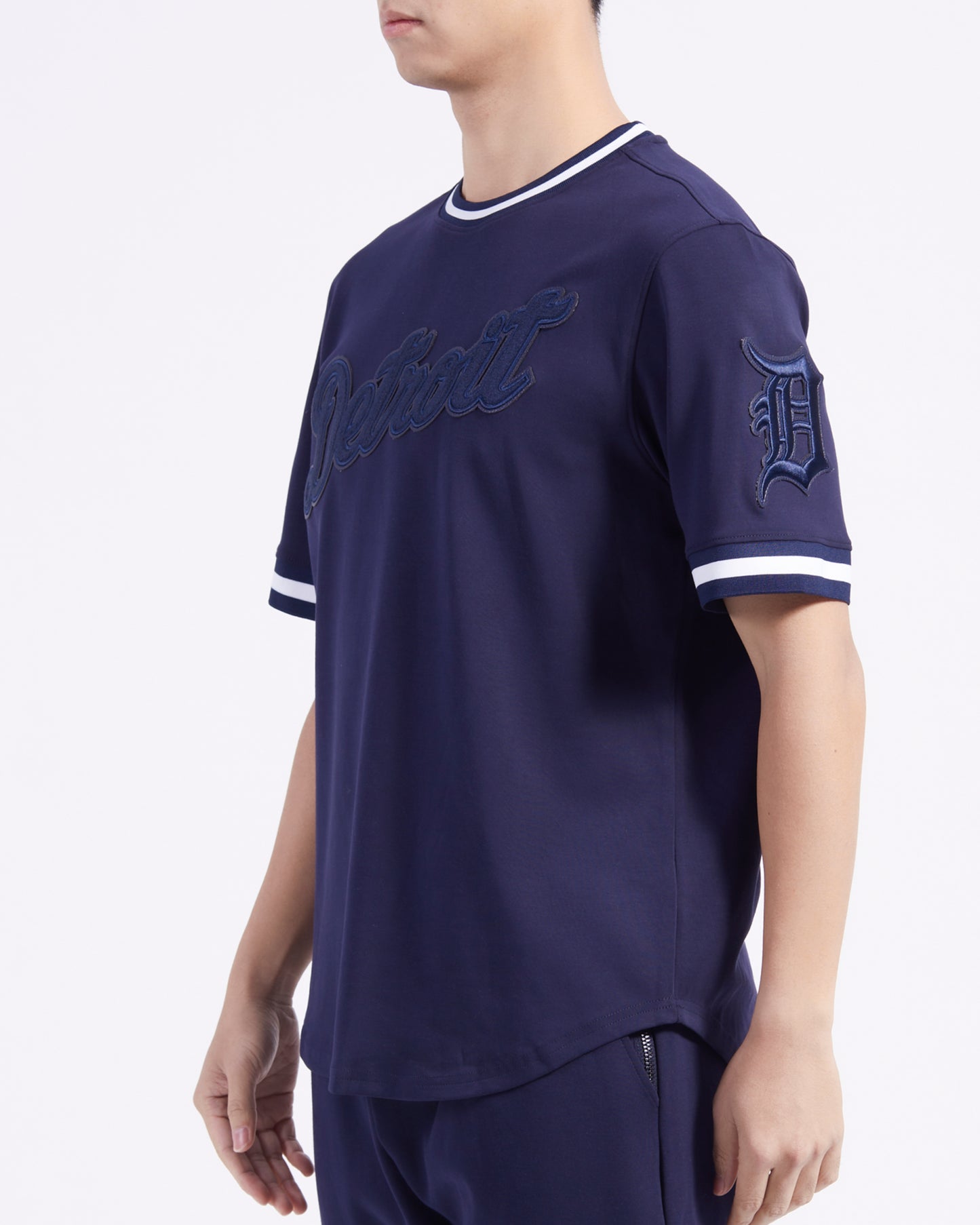 MLB DETROIT TIGERS TRIPLE TONAL DK TEE (MIDNIGHT NAVY)