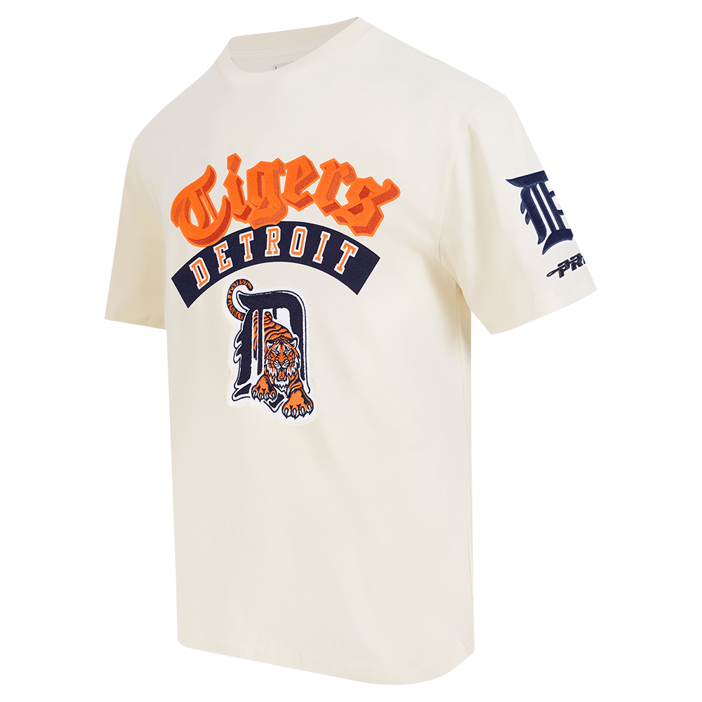 MLB DETROIT TIGERS BEST OF MEN'S CJ DROP SHOULDER TEE (EGGSHELL)