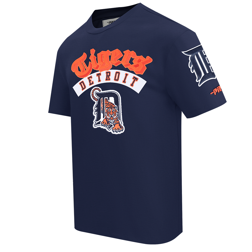 MLB DETROIT TIGERS BEST OF MEN'S CJ DROP SHOULDER TEE (MIDNIGHT NAVY)