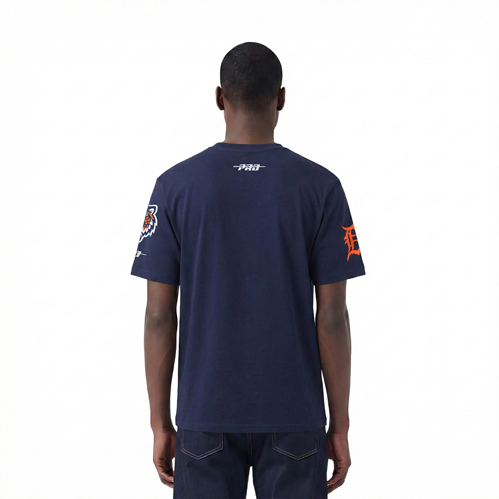 MLB DETROIT TIGERS CLASSIC CHENILLE MEN'S SJ TEE (MIDNIGHT NAVY)