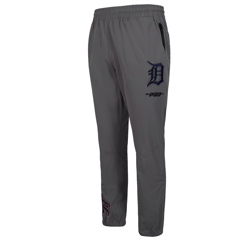 MLB DETROIT TIGERS CLASSIC WIND SUIT MEN'S WOVEN PANT (GRAY)