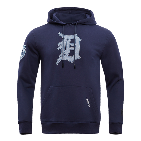 Detroit Tigers Retro Classic Flc Po Hoodie (EGGSHELL/MIDNIGHT NAVY