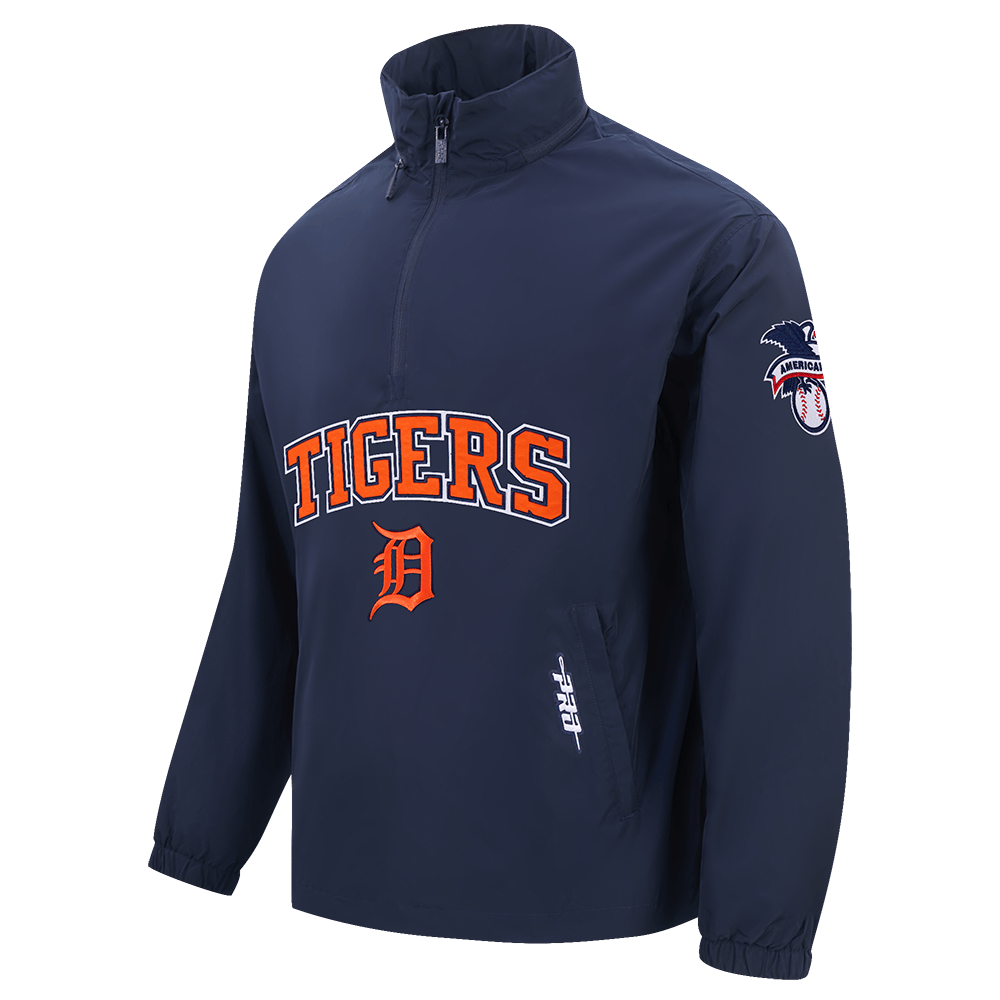 MLB DETROIT TIGERS PRE GAME MEN'S JACKET (MIDNIGHT NAVY)