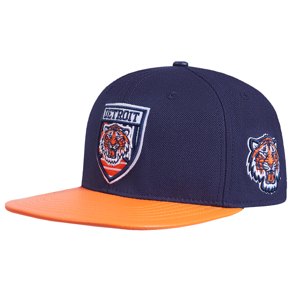MLB DETROIT TIGERS FAST LANE STRAPBACK HAT (MIDNIGHT NAVY)