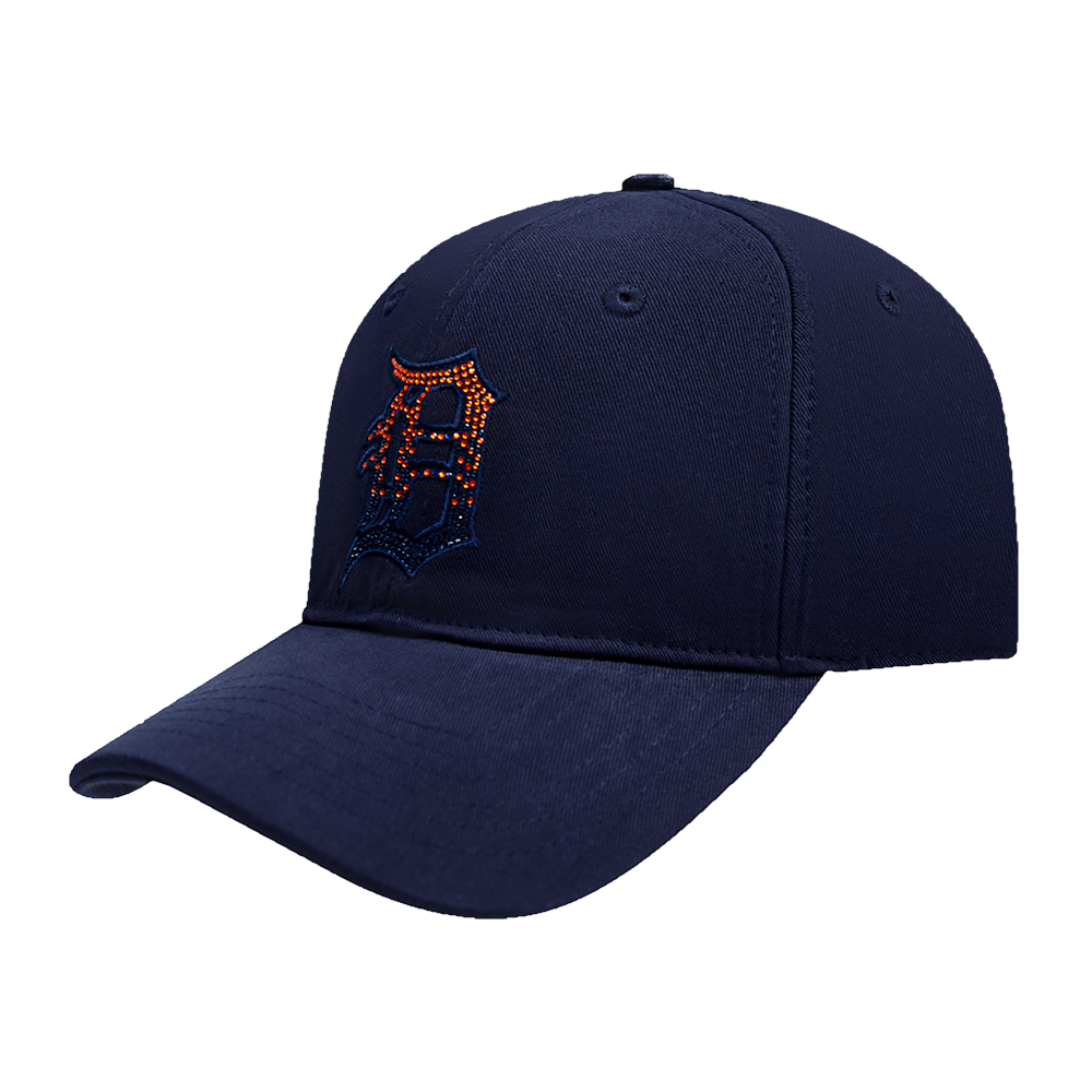 MLB DETROIT TIGERS JEWELS WOMEN'S DAD HAT (MIDNIGHT NAVY)