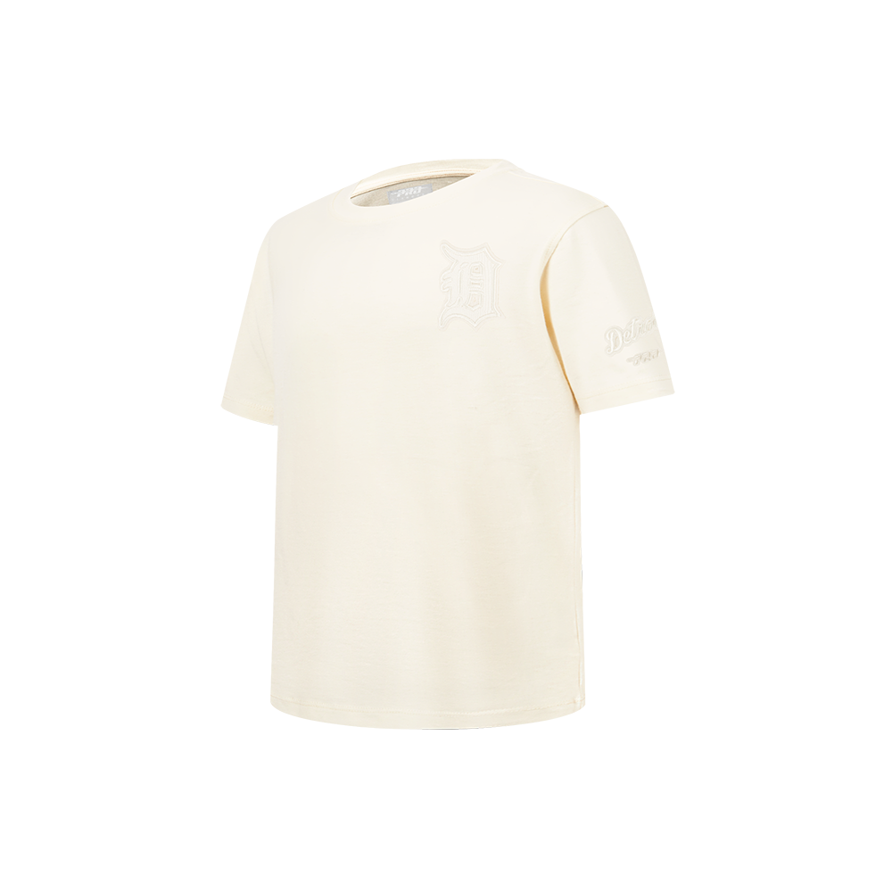 MLB DETROIT TIGERS NEUTRAL LITTLE BOYS SHORT SLEEVE TOP (EGGSHELL)