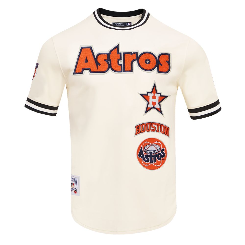 MLB HOUSTON ASTROS RETRO CLASSIC MEN S TOP EGGSHELL MIDNIGHT NAVY Pro Standard