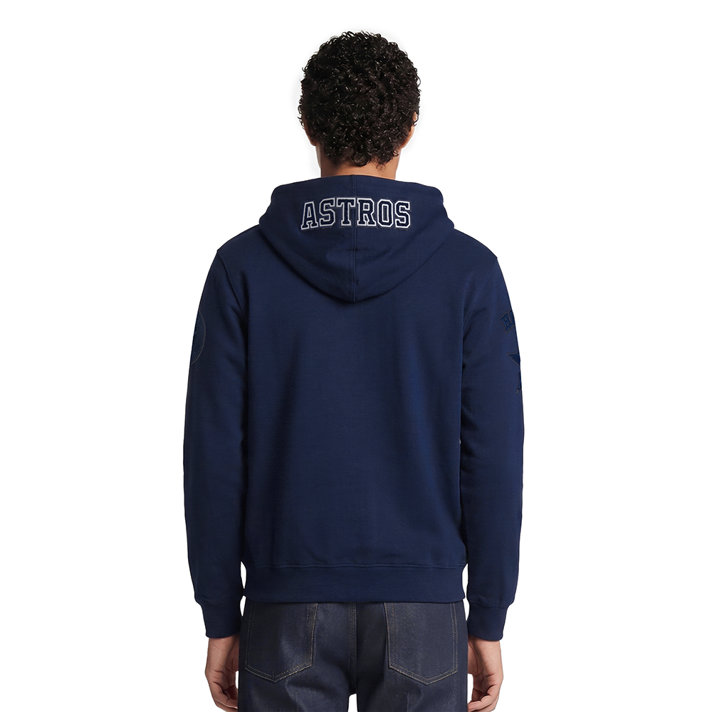 MLB HOUSTON ASTROS TC TONAL OUTLINE MEN'S DK FZ PO HOODIE (MIDNIGHT NAVY)