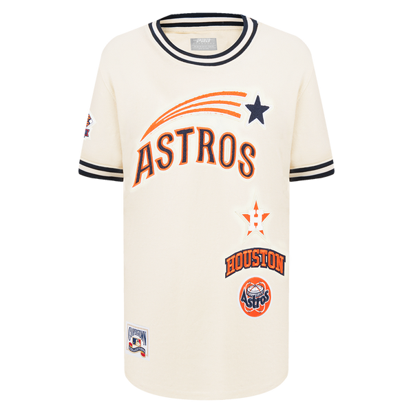 メジャーリーグ☆刺繍ロゴ　半袖シャツ　ゲームシャツ　アストロズ　古着　L~XL s-myd09y24n05y81af.jpg