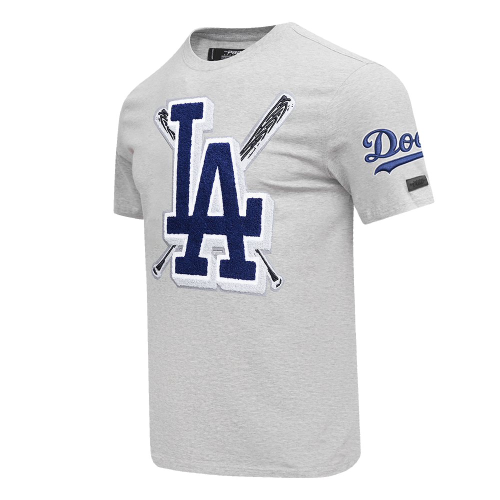 MLB LOS ANGELES DODGERS MASHUP MEN'S RIB SATIN JACKET (DODGER BLUE)