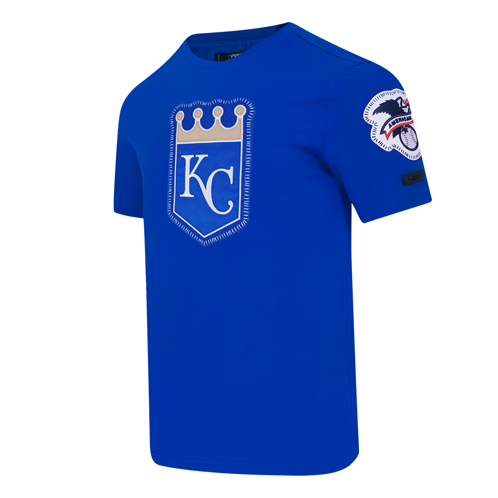 MLB KANSAS CITY ROYALS DIY PICK STITCH MEN'S SJ TEE (ROYAL BLUE)
