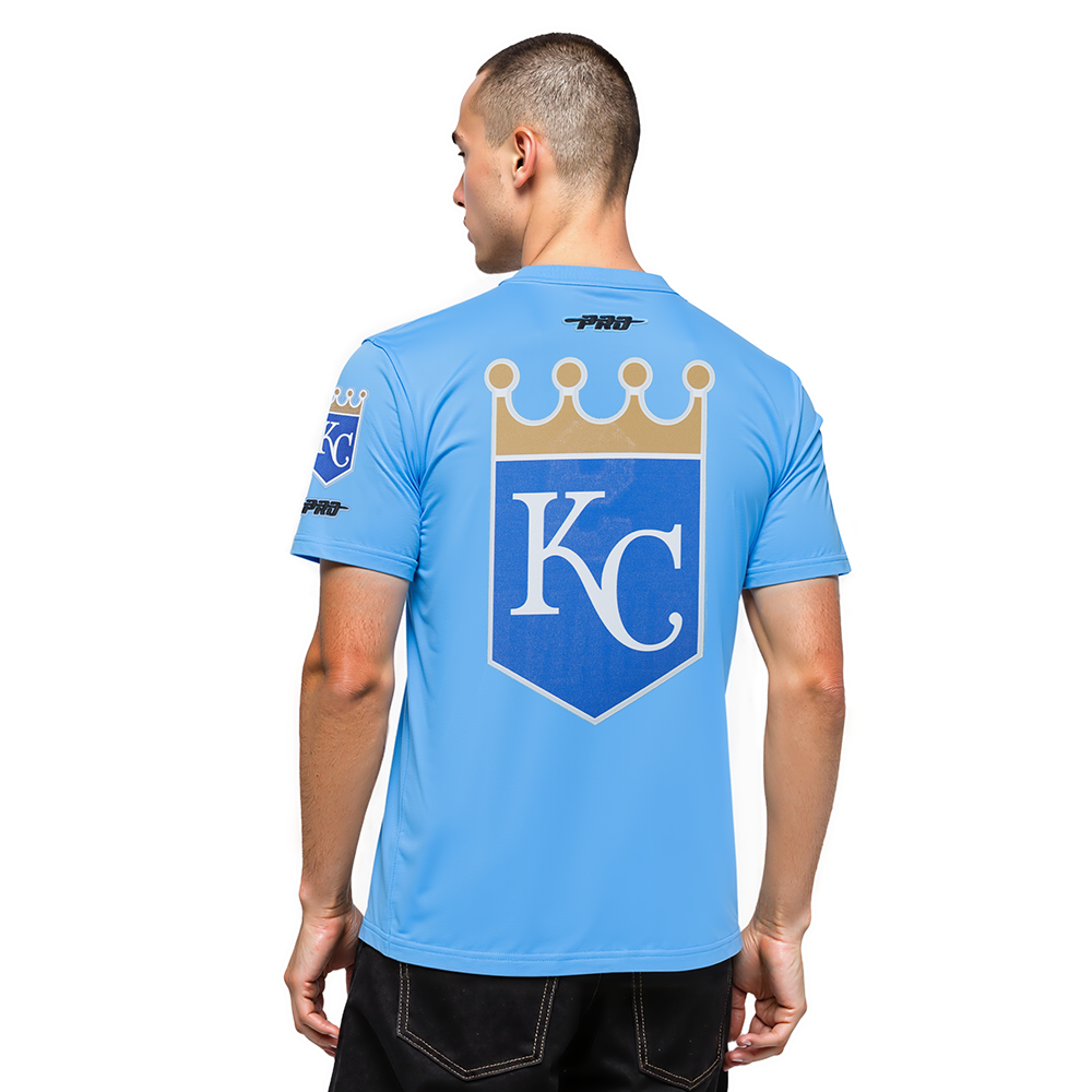 MLB KANSAS CITY ROYALS VINNIE PASQUANTINO #9 CLASSIC M SINGLE JERSEY MEN'S TOP (UNIVERSITY BLUE)