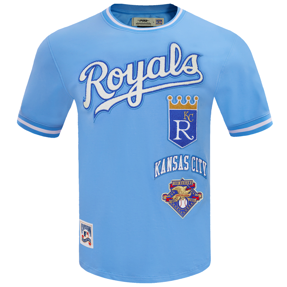 MLB KANSAS CITY ROYALS RETRO CLASSIC MEN S TOP UNIVERSITY BLUE Pro Standard