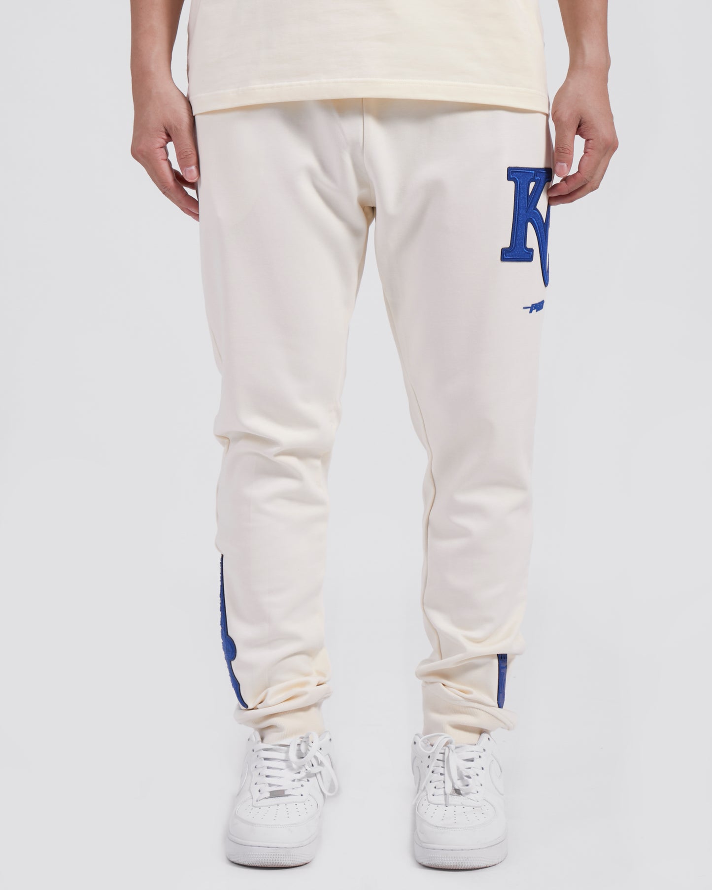 MLB KANSAS CITY ROYALS TRIPLE TONAL DK JOGGER (EGGSHELL)