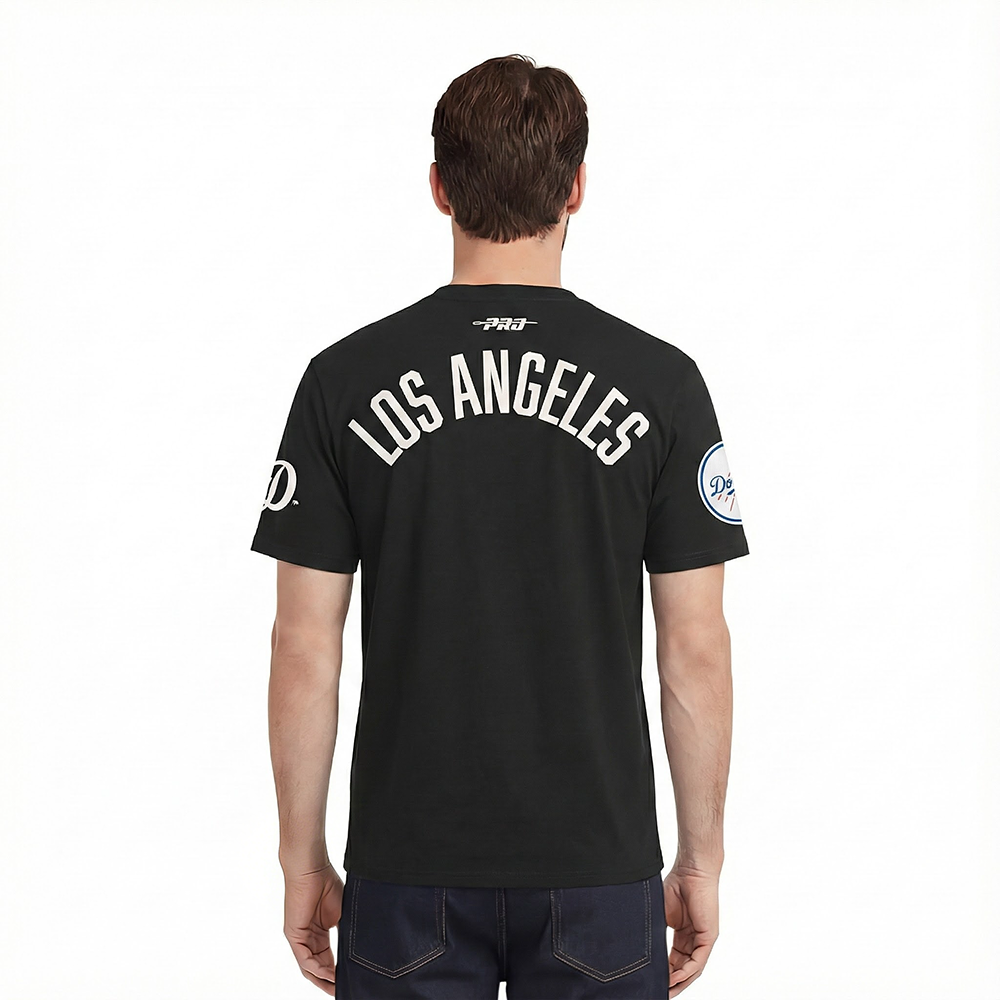 MLB LOS ANGELES DODGERS SMU MEN'S S/S TEE (BLACK)