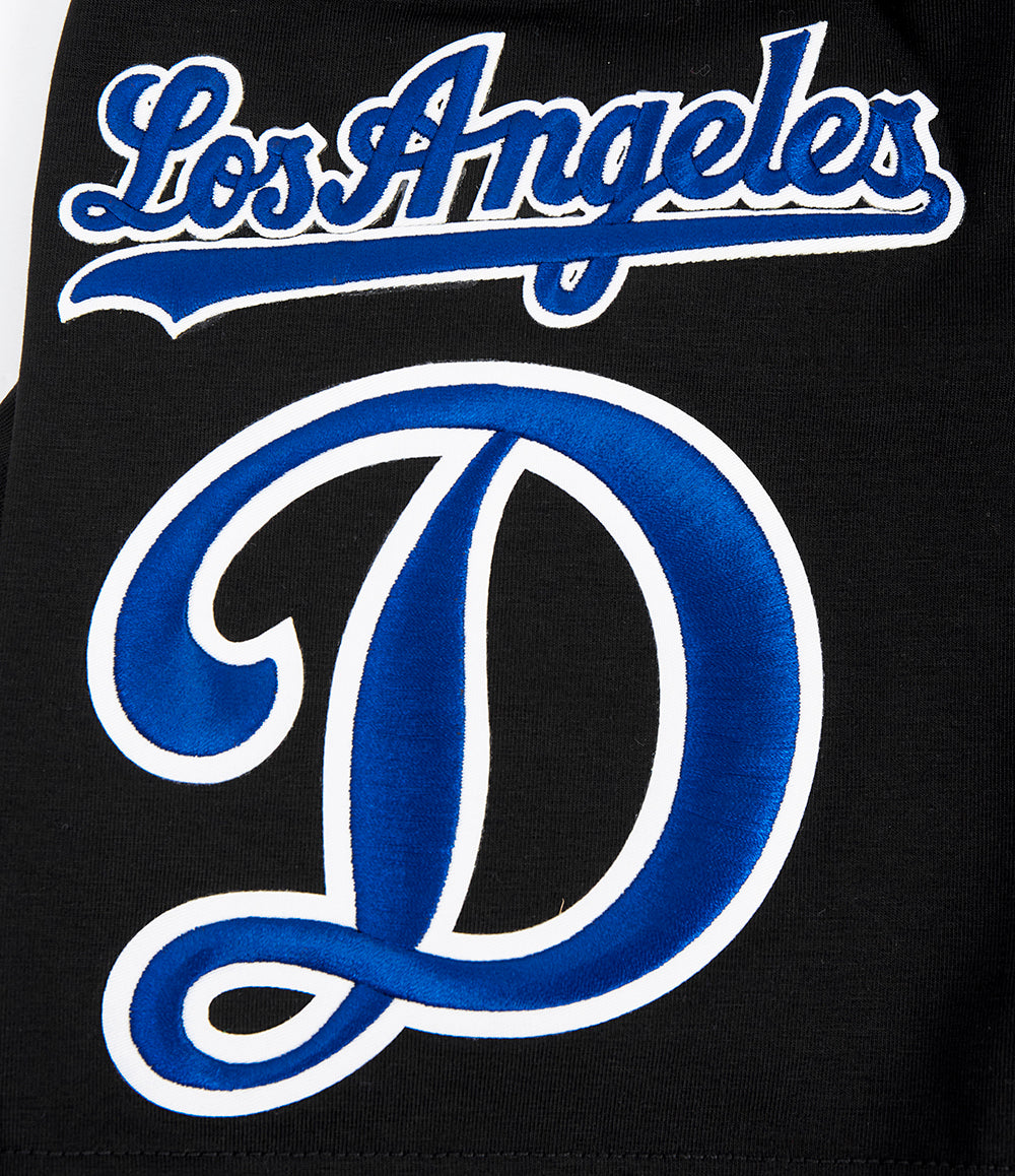 MLB LOS ANGELES DODGERS OLD ENGLISH MEN'S TOP (BLACK) – Pro Standard
