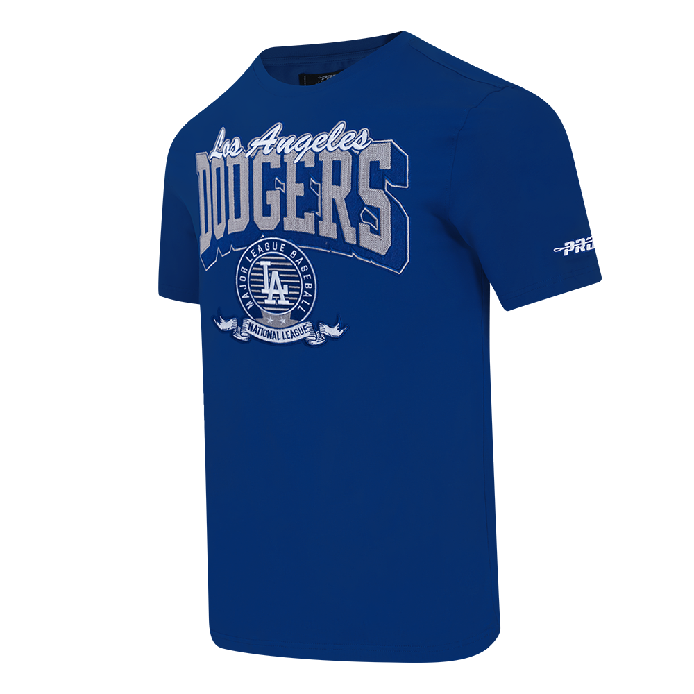 MLB LOS ANGELES DODGERS TEAM BADGE MEN'S WM SJ TEE (DODGER BLUE)