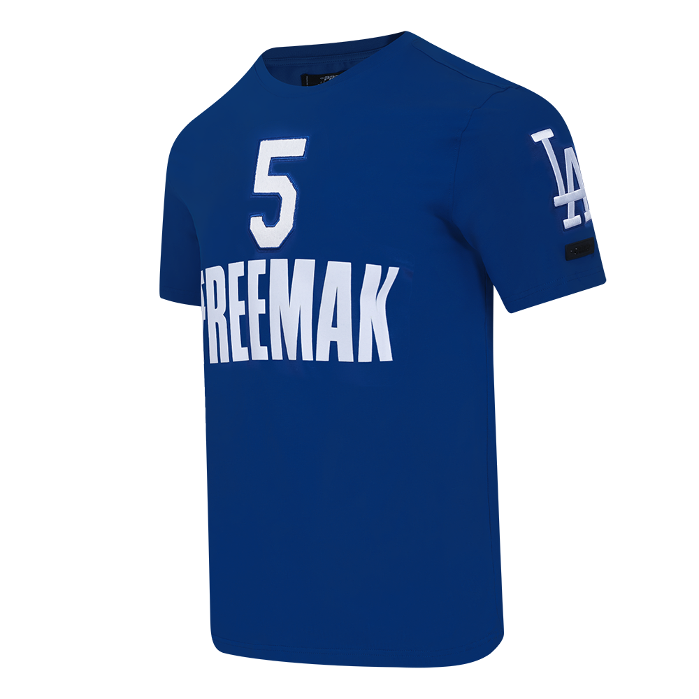 MLB LOS ANGELES DODGERS FREDDIE FREEMAN #5 CLASSIC MEN'S SINGLE JERSEY MEN'S TOP (DODGER BLUE)