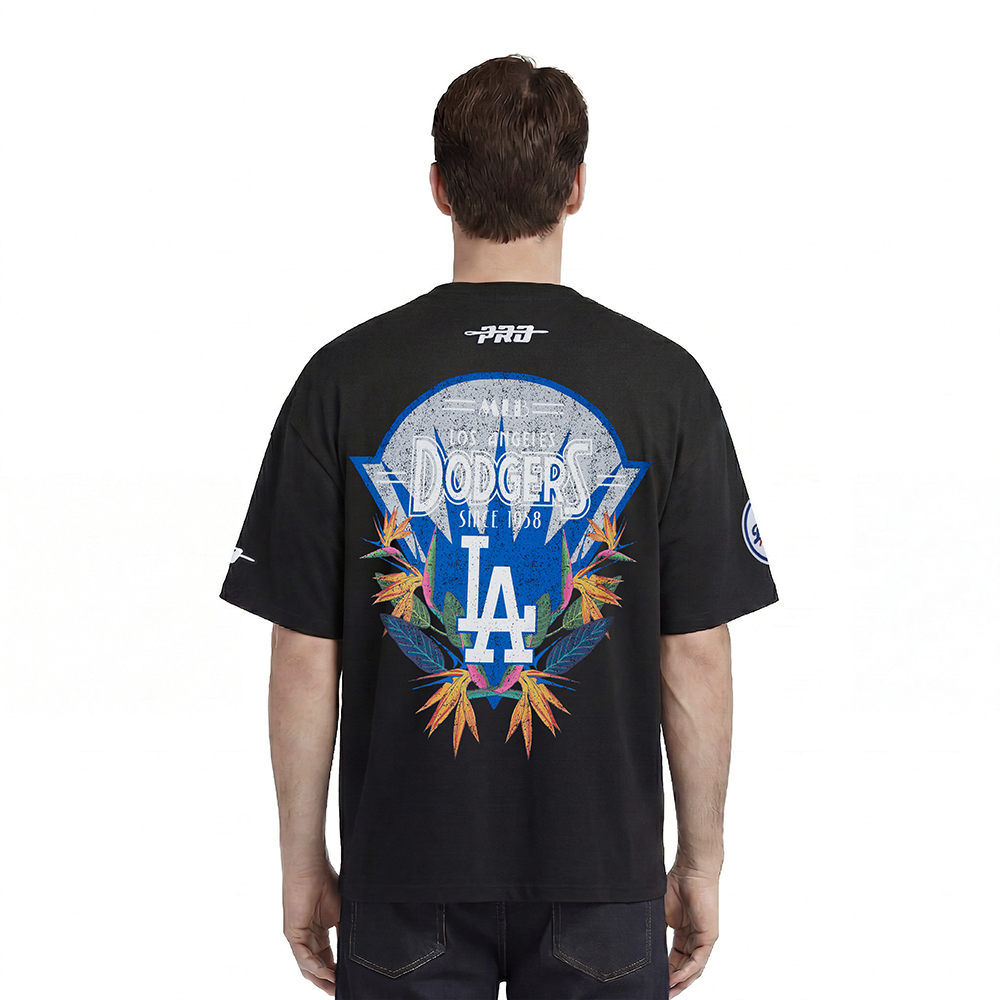 MLB LOS ANGELES DODGERS PARADISE MEN'S S/S TEE (BLACK)