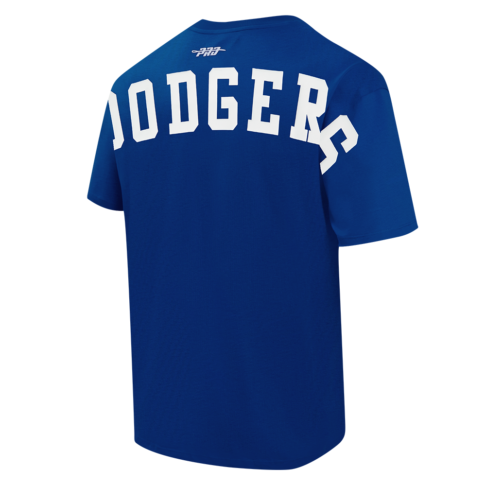 MLB LOS ANGELES DODGERS WINGSPAN MEN'S CJ DROP SHOULDER TEE V2 (DODGER BLUE)