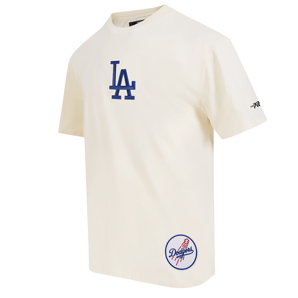 MLB LOS ANGELES DODGERS WINGSPAN MEN'S CJ DROP SHOULDER TEE (EGGSHELL)