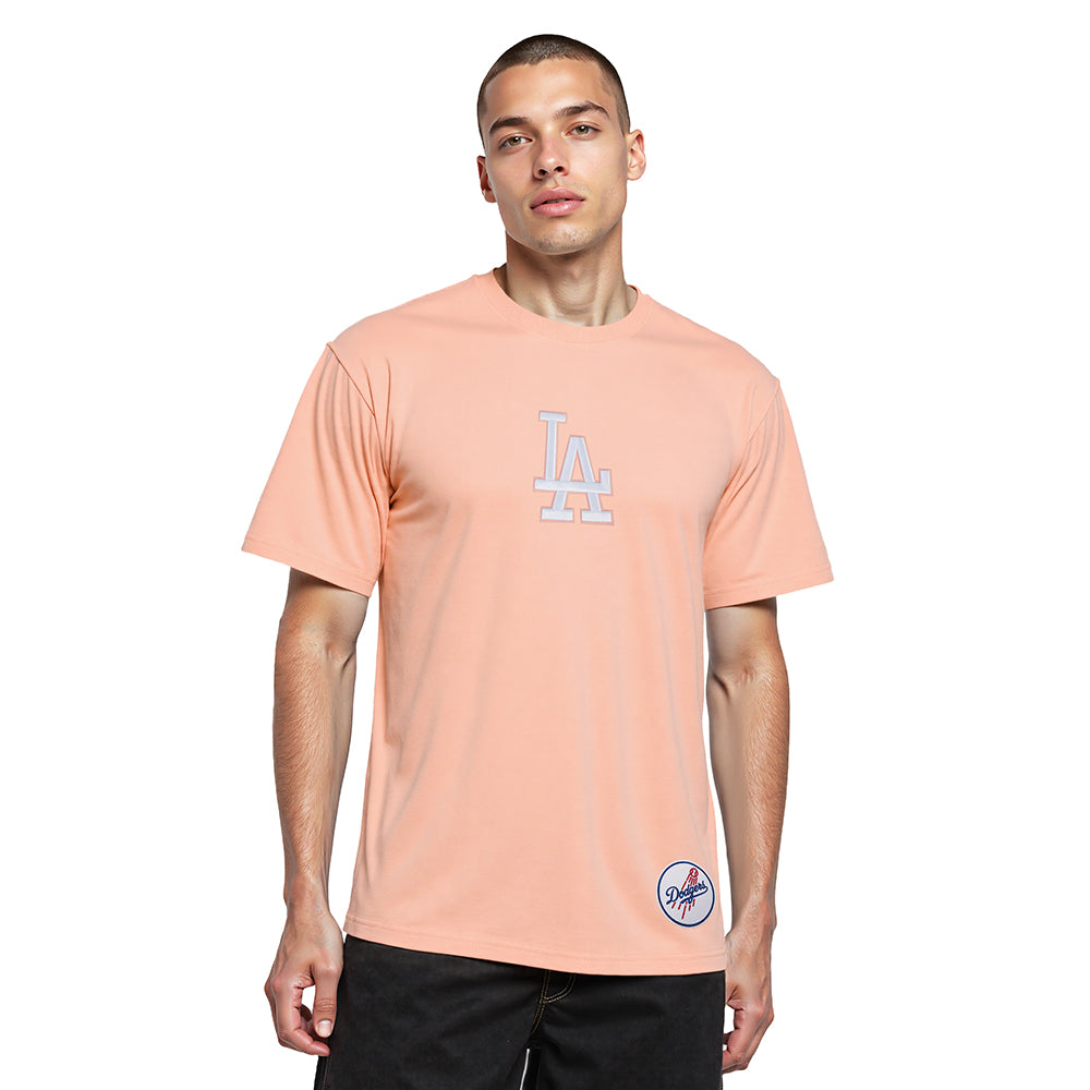 MLB LOS ANGELES DODGERS WINGSPAN MEN'S CJ DROP SHOULDER TEE V2 (GUAVA)