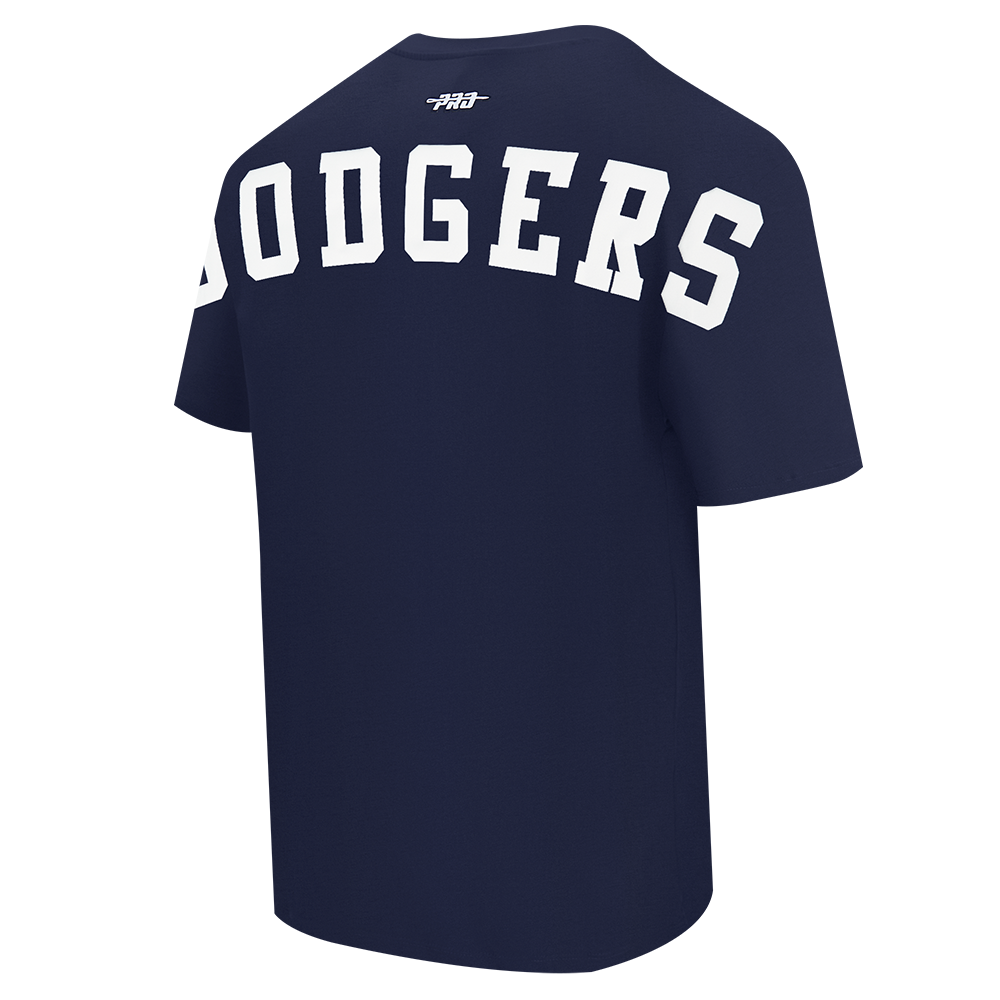 MLB LOS ANGELES DODGERS WINGSPAN MEN'S CJ DROP SHOULDER TEE V2 (MIDNIGHT NAVY)